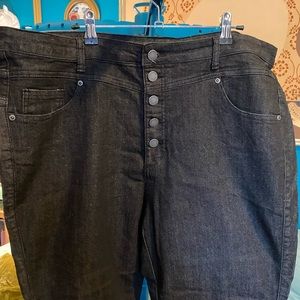 ModCloth high waisted button fly *22*